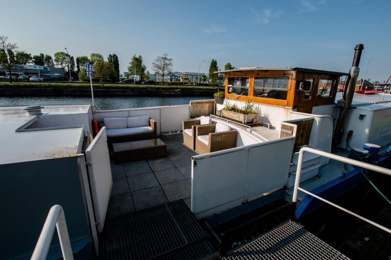 布鲁日 Houseboat Jana - With Sauna And Terrace酒店 外观 照片