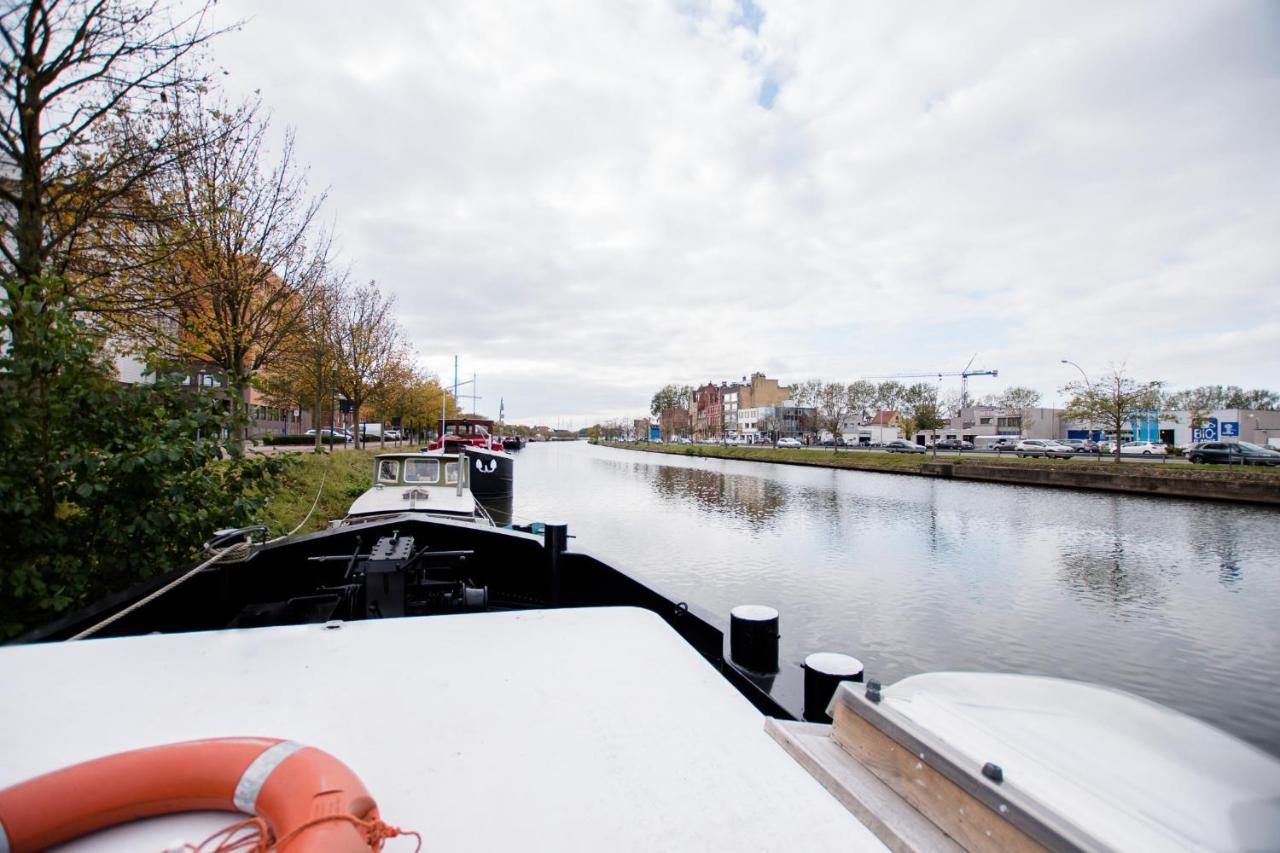 布鲁日 Houseboat Jana - With Sauna And Terrace酒店 外观 照片